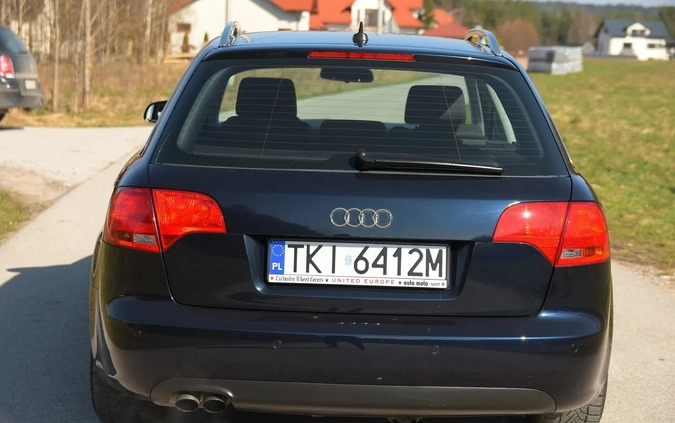 Audi A4 cena 24900 przebieg: 250000, rok produkcji 2008 z Kielce małe 742